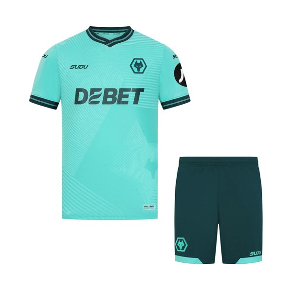 Camiseta Wolves 2ª Niño 2025 2026